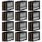 12 Pack: 3 ct. (36 total) Black 8" x 8" Display Cases, Fundamentals by Studio Décor®